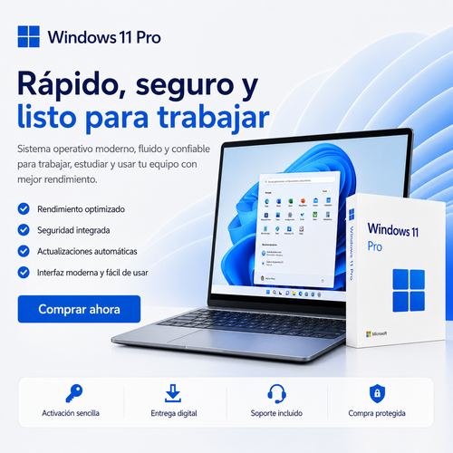 Windows 11 Pro Original | Licencia Digital | KeySoft